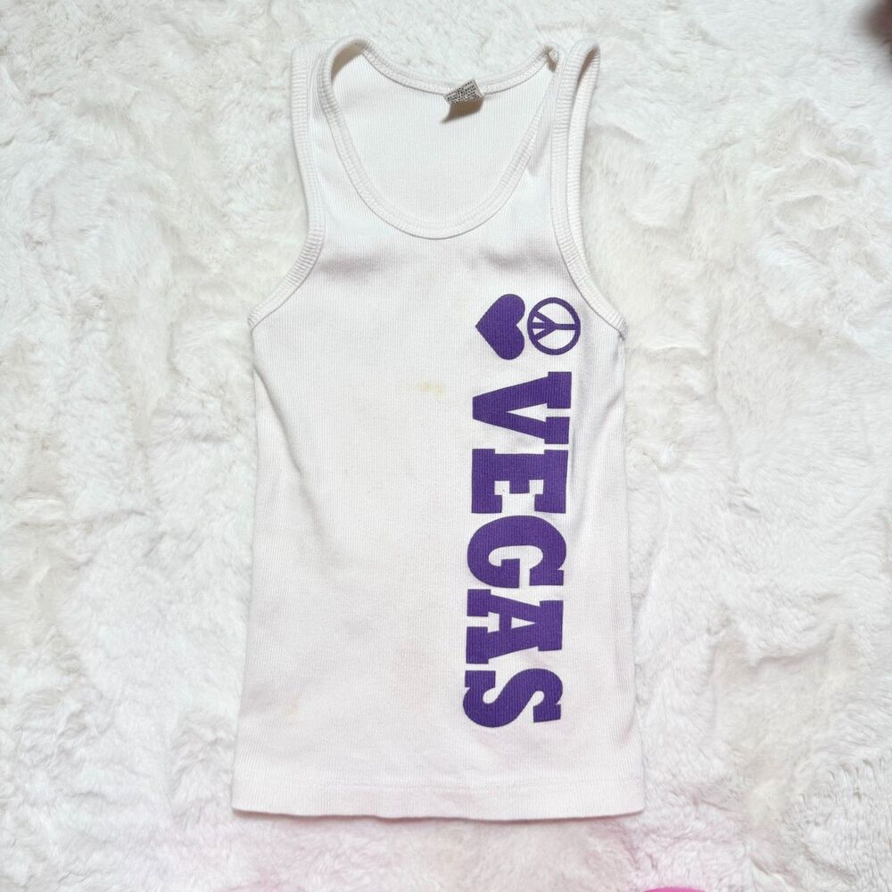 I love vegas ribbed tank